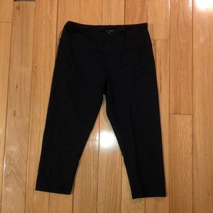 Black cropped legging